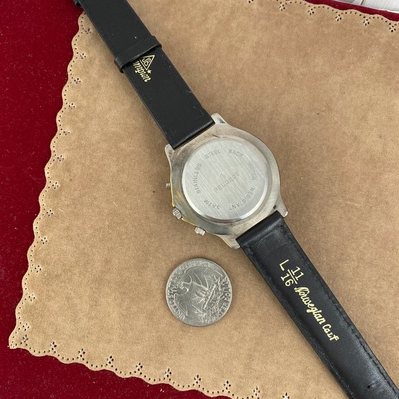 Stunning Vintage Silver and Gold Peugeot Moonphase Unisex Watch - Picture 8 of 8